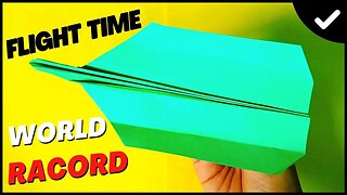 How to Make Paper Airplanes that Fly Far | Paper Airplanes | Origami Foldable Flight