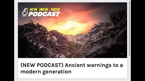 Ancient warnings to a modern generation