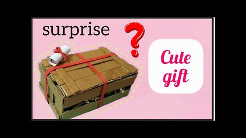 Surprise gift || cute gift idea || gift for bff || tutorial