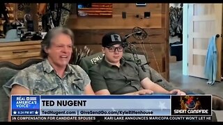 Ted Nugent tells Kyle Rittenhouse Michelle Obama is a man.