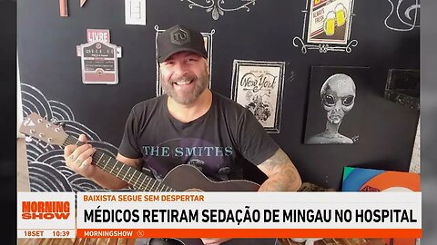 Médicos retiram sedação de Mingau no hospital