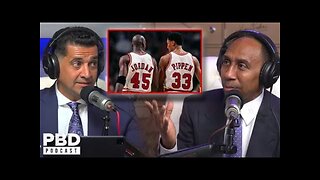 Feels Betrayed_ - Did Pippen BACKSTAB Jordan_ Stephen A. Smith Reveals Rift