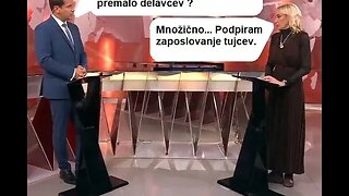 (Predsedniška kandidatka 2022) Sabina Senčar (Resni.ca) Je Za Socialni Dumping/Kalergijevo Agendo ?