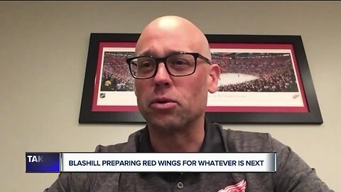 WATCH: Jeff Blashill talks to Brad Galli about 'empty feeling' with Red Wings season paused