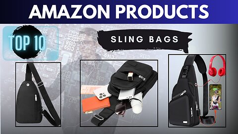 Amazon Products : Best Sling Bags 2024 | Best Sling Bags For Men | Best Sling Bags For Women