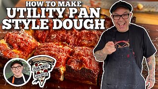 How to Make Utility Pan Style Dough | Blackstone Pizza Oven