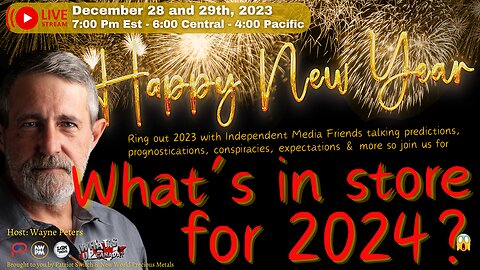 Last show of the year! What's in store for 2024? A Round Table of Independent voices!