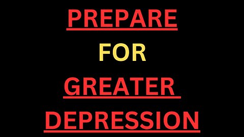 The GREAT DEPRESSION Diaries - PART 1 by @NeilMcCoyWard