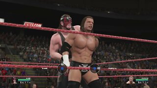 49 World Champion Triple H VS Kane