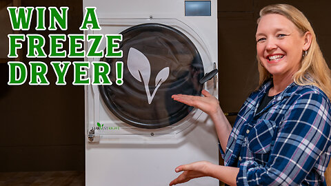 We are Giving Away a Freeze-Dryer! (You Could WIN!)
