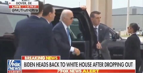 Biden walks, talks, and salutes like a robot, wouldn’t be surprised if he is announced dead 💀