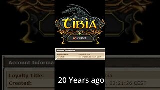 The game that changed my life #tibia