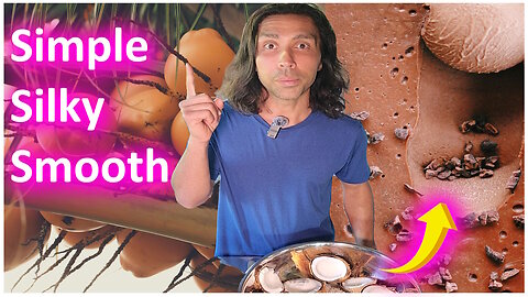 How To Make Chocolate Coconut Vegan Ice Cream 🍨