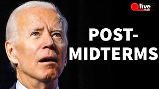 🔴Biden delivers post-midterms remarks, calls potential investigations into him "comedy" | LiveFEED®