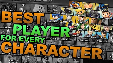 Best Player With Each Character in Smash Ultimate (#39 King Dedede - #56 Robin)