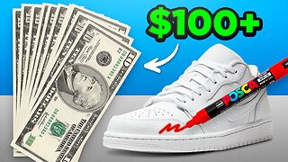 How To Easily Make Money Customizing Shoes! | Is This A Great Side Hustle?