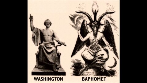 President, George Washington, Poses as Baphomet, Magick in Plain Sight