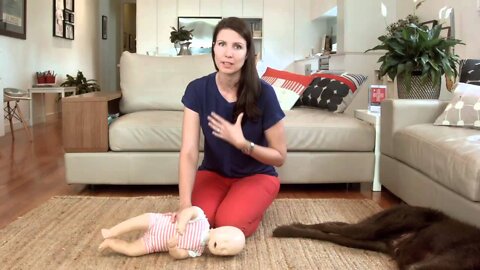 First aid for seizures (fits) in baby and children - The Home Doctor book.