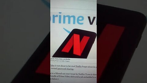 Amazon Prime Video vs. Netflix - Prime Video MOCKS Netflix Password Sharing Crackdown