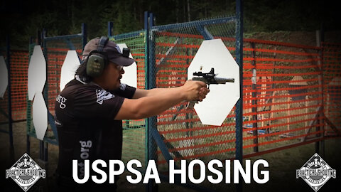 Why they call it Hosing in USPSA :)