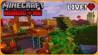 BEAUTIFYING a Mushroom Island - ⛏ Minecraft Hardcore Survival 1.19.2 / Live Stream [S5 | EP13]