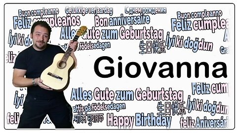 Happy Birthday Giovanna - Happy Birthday to You Giovanna #shorts