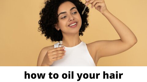 How to Oil Your Hair || How to stop drop your hair