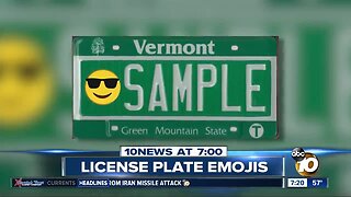 Emojis coming to license plates?