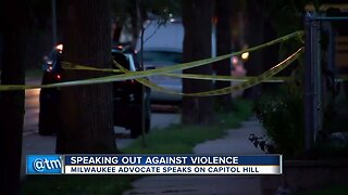 Milwaukee advocate speaks out in DC about violence