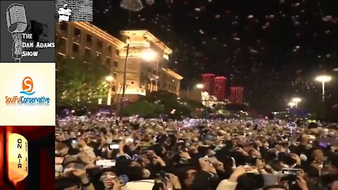 Footage of New Year’s Eve in packed streets of Wuhan NOT putting Americans in a celebratory mood
