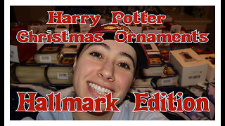 Harry Potter Christmas Ornaments: Hallmark Edition