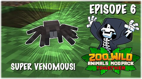 Creepy Crawly Double Exhibit! - Minecraft SMP: Zoo and Wild Animal (ZAWA) Mod - S3E6