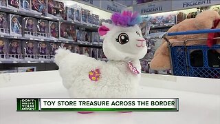 Toy store treasure across the border