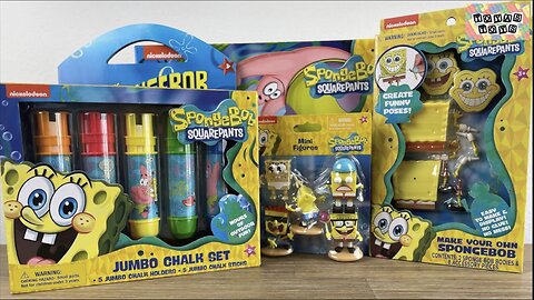 Spongebob Playset Unboxing Toys Review ASMR