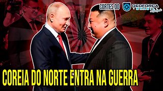 Coreia do Norte "entra" na GU3RR4 | ✂️Cortes do Geoforça