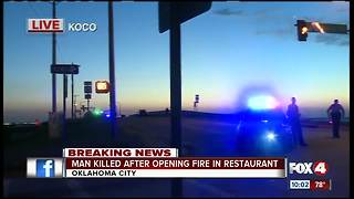 Gunman opens fire in Oklahoma City restaurant