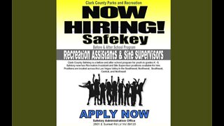 Safekey program hiring before school