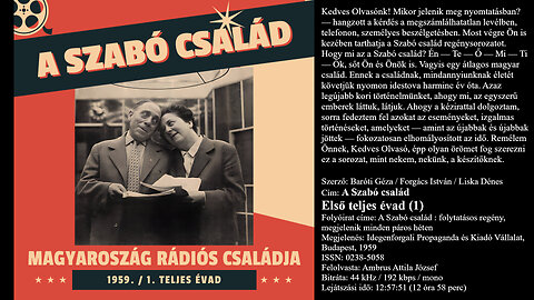 A Szabó család (1. teljes évad, 1959)