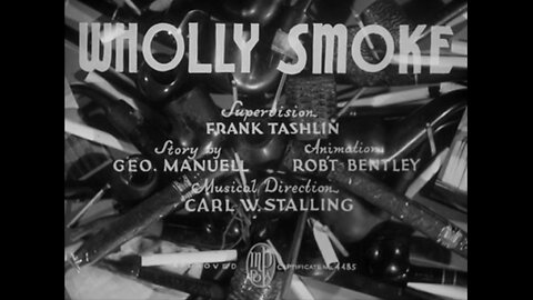 1938, 8-27, Looney Tunes, Wholly Smoke