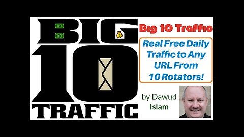 Big Ten Traffic System Review: Place Any URL On 10 X Traffic Rotator
