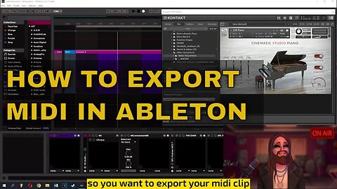 How to Export MIDI in Ableton Quick Tutorial 2023