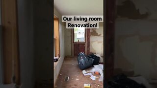 Disaster Living Room Reno 😖