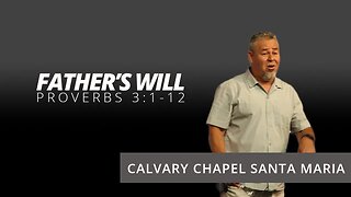 Proverbs 3:1-12 | Pastor Tony Rodriguez