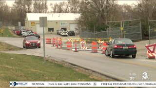 Construction area near blind curve on 60th street causes concern: city says it is typical work zone set up