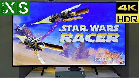 STAR WARS RACE no XBOX SERIES S GAMEPLAY [TV 4K HDR] 60FPS
