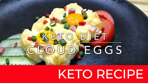 Cloud Eggs | Keto Diet Recipes