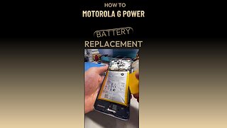 Motorola G Power Battery Replacement