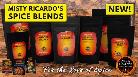 Spice Blends from Misty Ricardo's Curry Kitchen