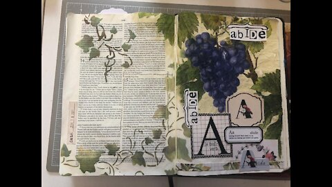 Let's Bible Journal John 15 (from Lovely Lavender Wishes)