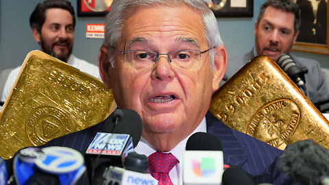 Bob Menendez with Gold Bar Bribes!!!